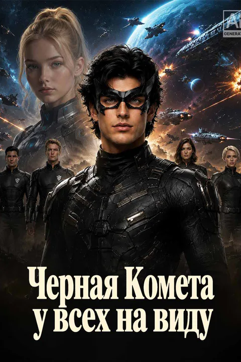 Постер «Черная Комета у всех на виду»