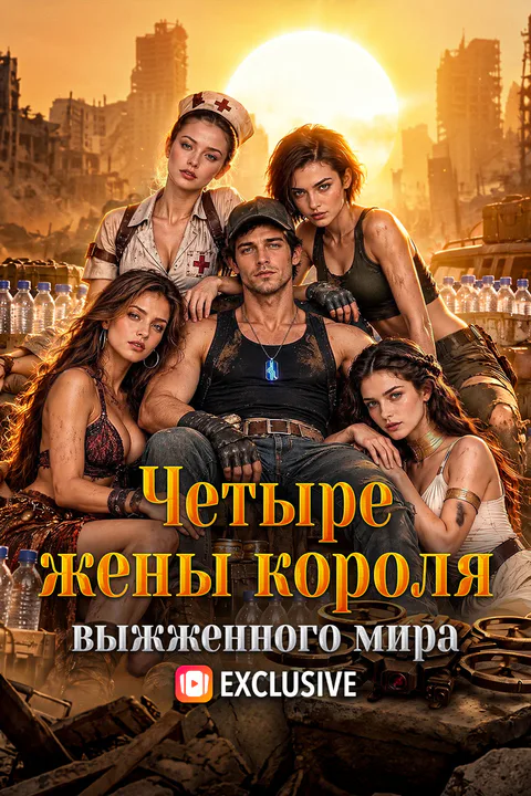 Постер «Четыре жены короля выжженного мира»