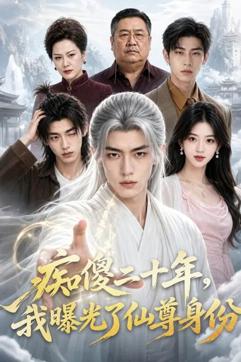 《痴傻二十年，我曝光了仙尊身份》海报