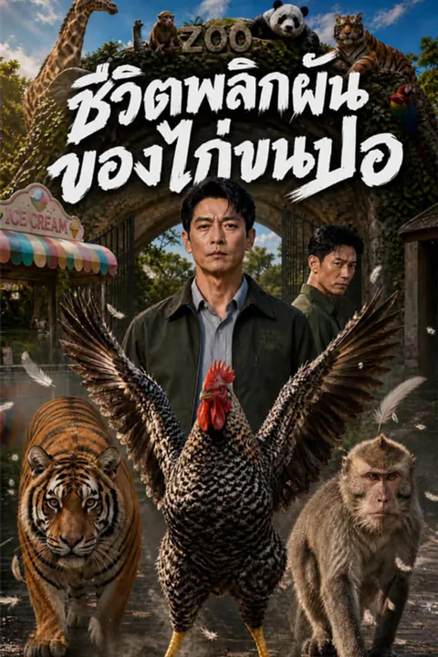 โปสเตอร์ ชีวิตพลิกผันของไก่ขนปอ