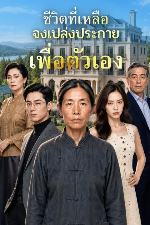 โปสเตอร์ ชีวิตที่เหลือ จงเปล่งประกายเพื่อตัวเอง