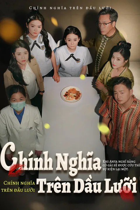 Poster Chính nghĩa trên đầu lưỡi