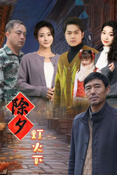 《除夕灯火下》海报