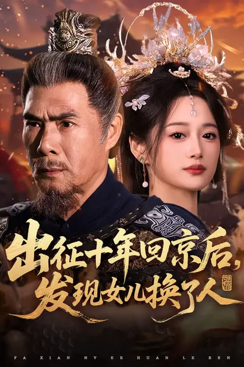 《出征十年回京后，发现女儿换了人》海报