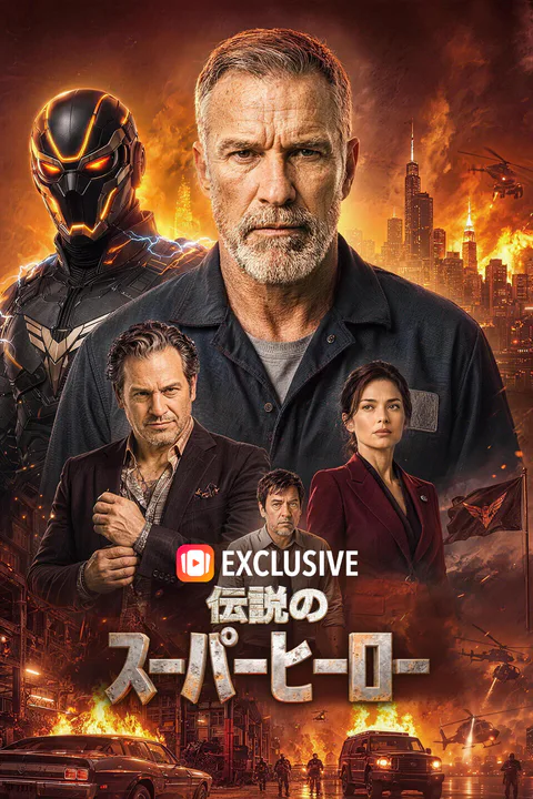 伝説のスーパーヒーローのポスター