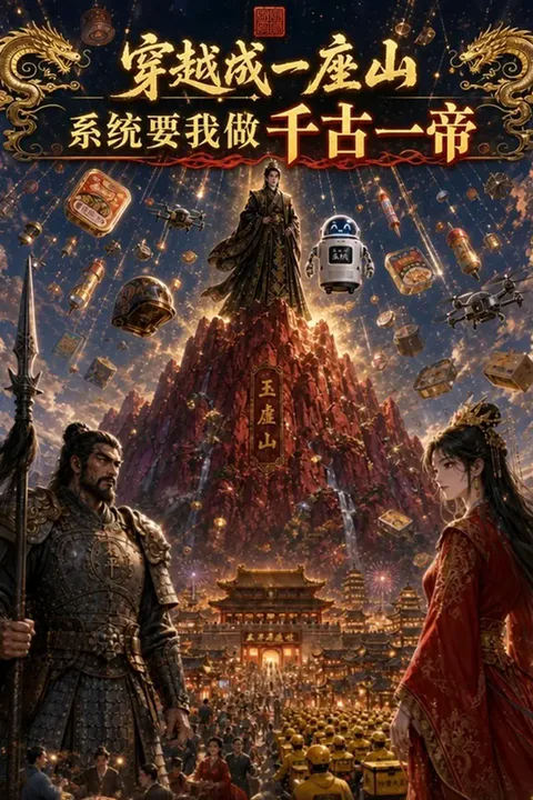 《穿越成一座山，系统要我做千古一帝》海报