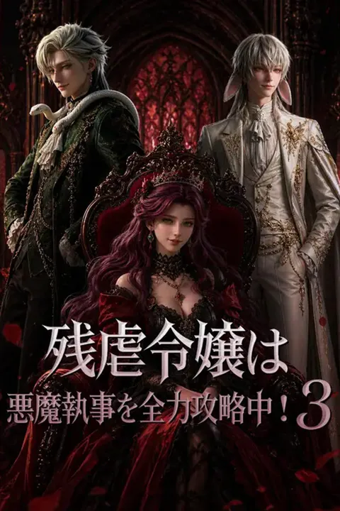残虐令嬢は悪魔執事を全力攻略中！３（吹き替え）のポスター