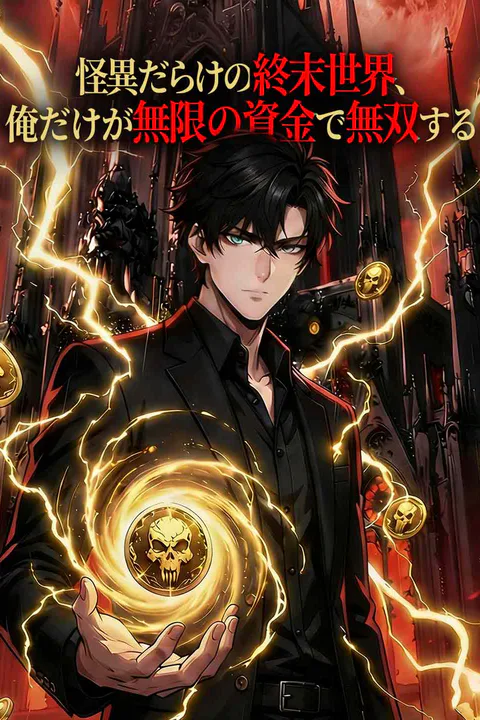 怪異だらけの終末世界、俺だけが無限の資金で無双するのポスター