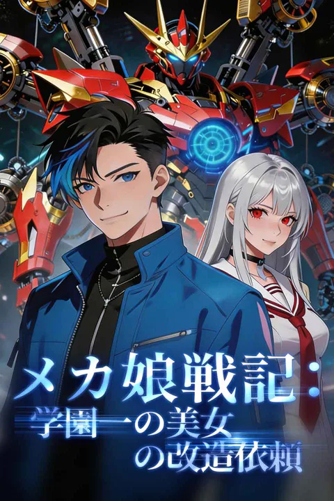 メカ娘戦記：学園一の美女の改造依頼（吹き替え）のポスター