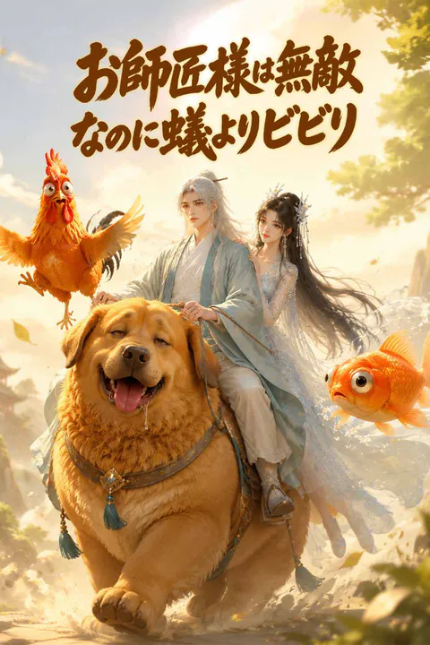お師匠様は無敵なのに蟻よりビビリ（吹き替え）のポスター