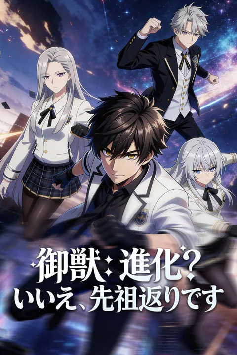 御獣：進化？いいえ、先祖返りです（吹き替え）のポスター