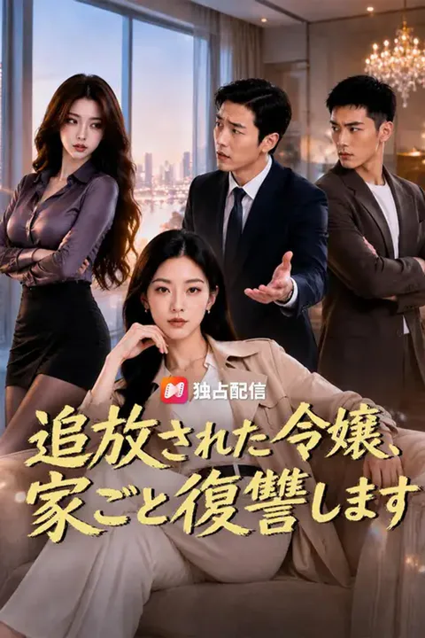 追放された令嬢、家ごと復讐しますのポスター