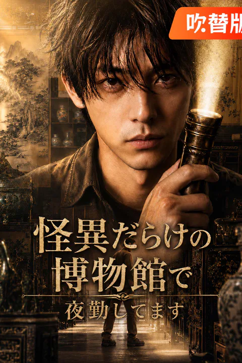 怪異だらけの博物館で夜勤してます（吹き替え）のポスター