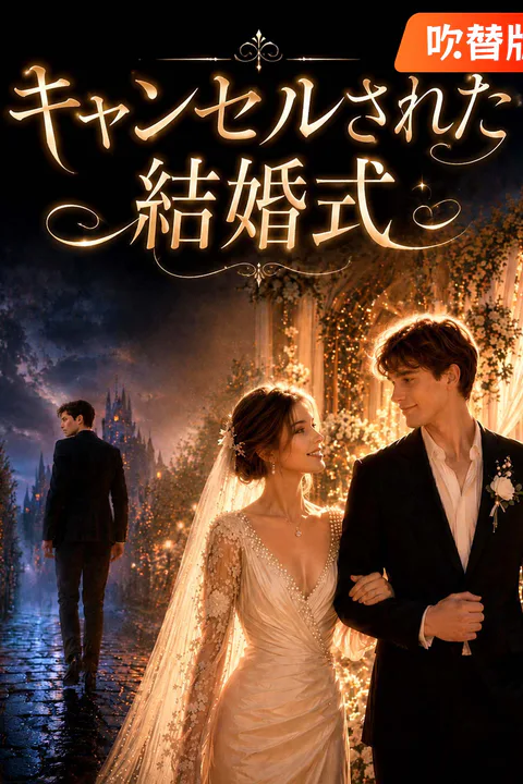 キャンセルされた結婚式のポスター