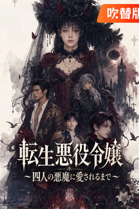 転生悪役令嬢~四人の悪魔に愛されるまで~（吹き替え）のポスター