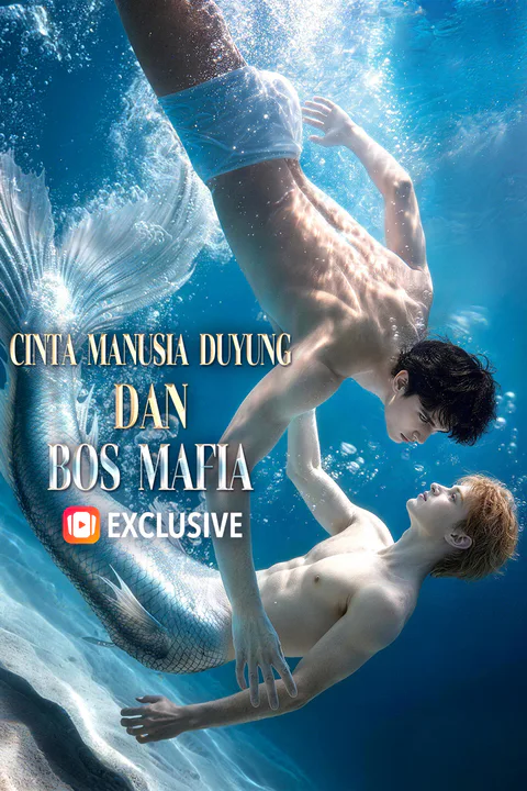 Poster Cinta Manusia Duyung dan Bos Mafia