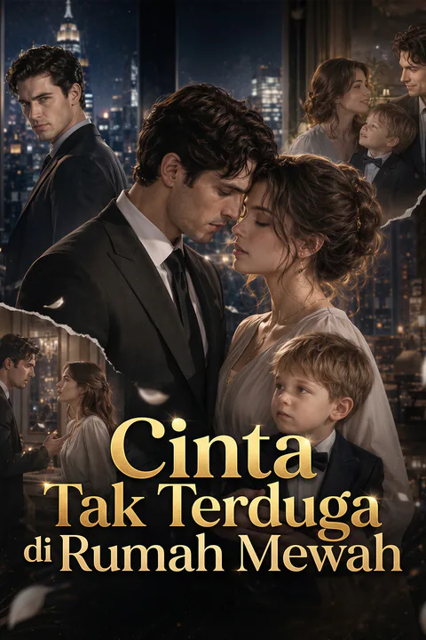 Poster Cinta Tak Terduga di Rumah Mewah