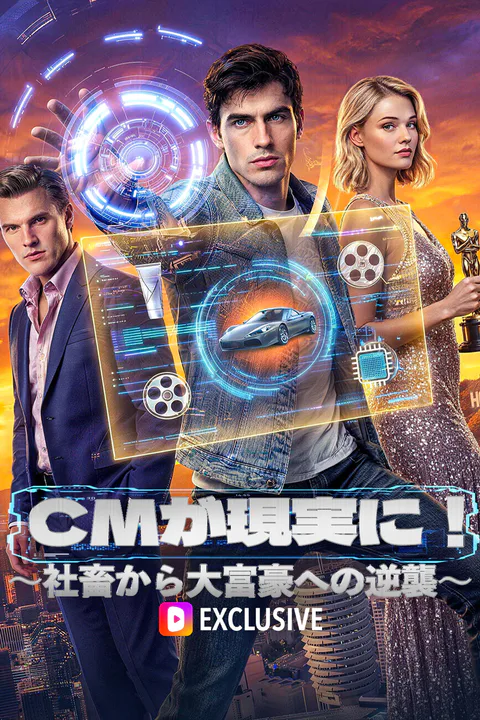 CMが現実に！ ～社畜から大富豪への逆襲～のポスター