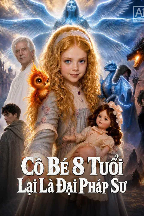 Poster Cô Bé 8 Tuổi Lại Là Đại Pháp Sư