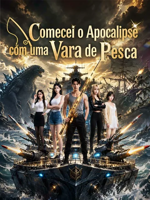 Pôster de Comecei o Apocalipse com uma Vara de Pesca