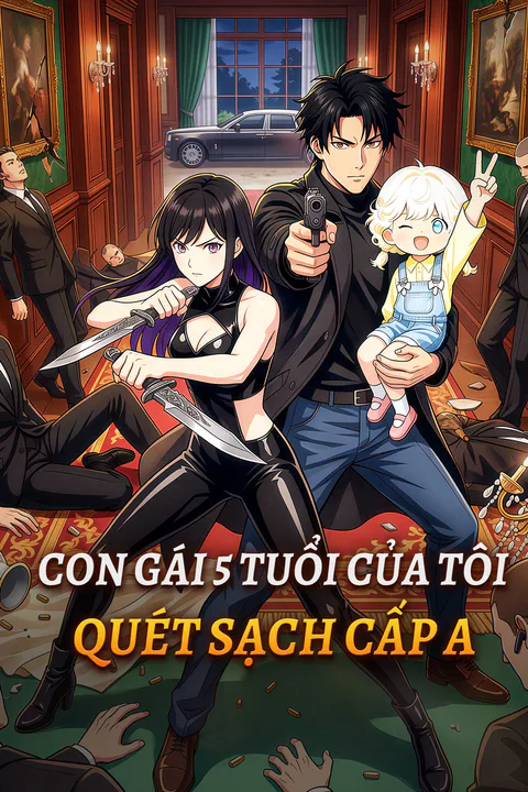 Poster Con Gái 5 Tuổi Của Tôi Quét Sạch Cấp A