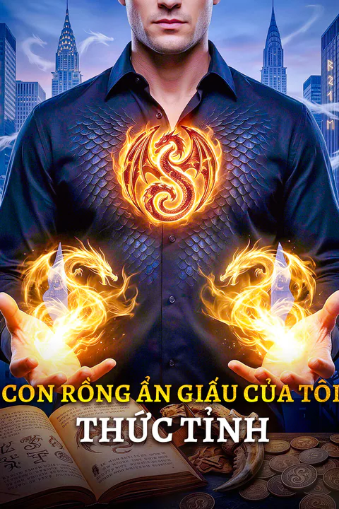 Poster Con Rồng Ẩn Giấu Của Tôi Thức Tỉnh