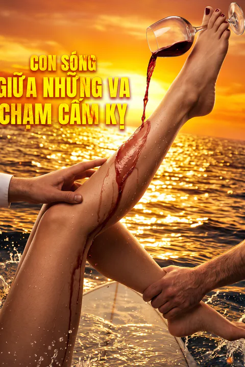 Poster Con Sóng Giữa Những Va Chạm Cấm Kỵ