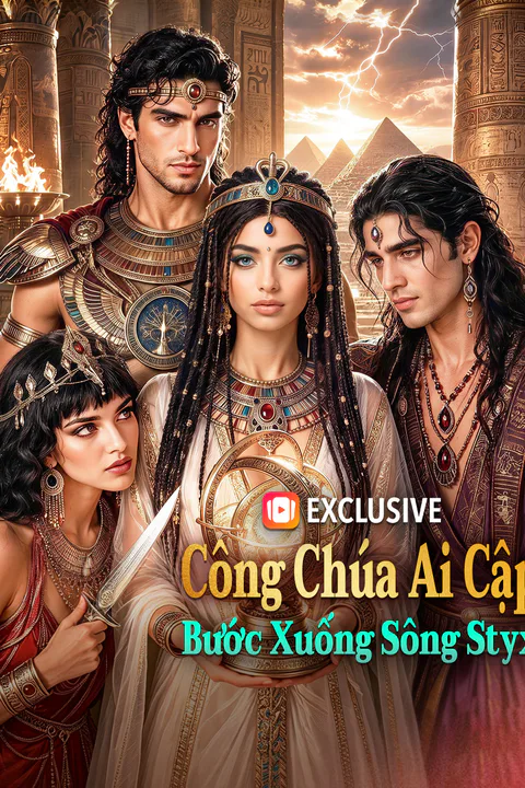 Poster Công Chúa Ai Cập Bước Xuống Sông Styx