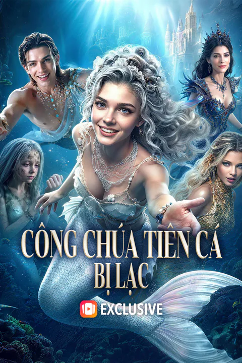 Poster Công Chúa Tiên Cá Bị Lạc