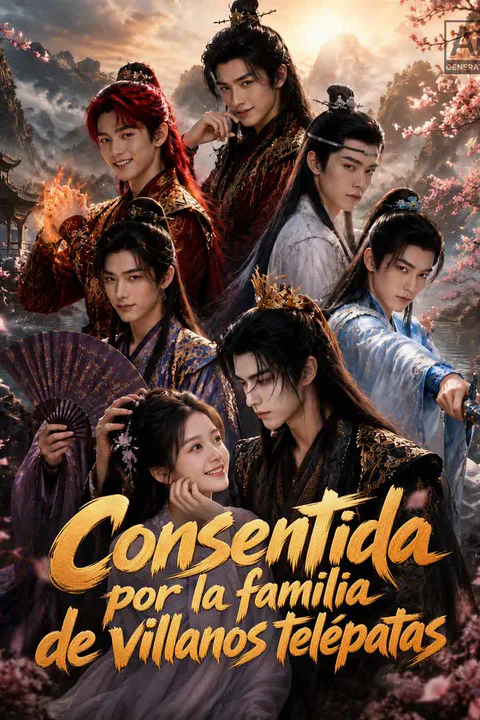 Póster de Consentida por la familia de villanos telépatas