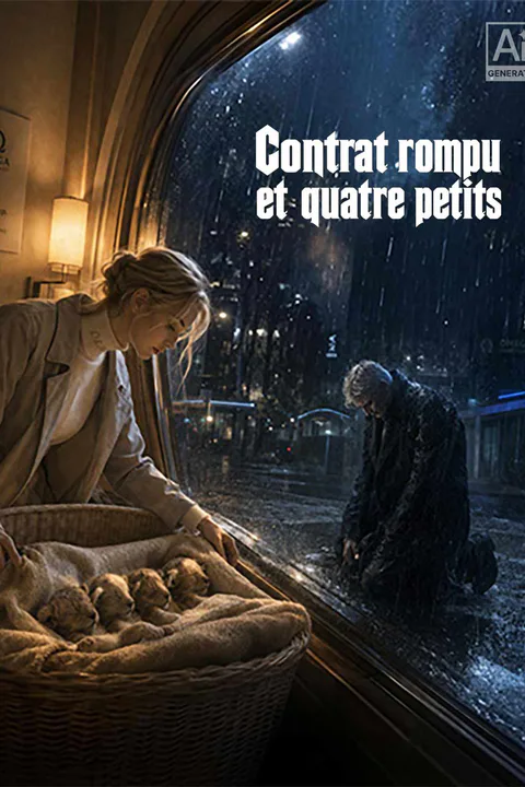 Affiche de Contrat rompu et quatre petits