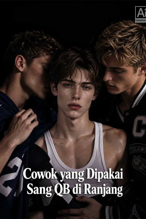 Poster Cowok yang Dipakai Sang QB di Ranjang