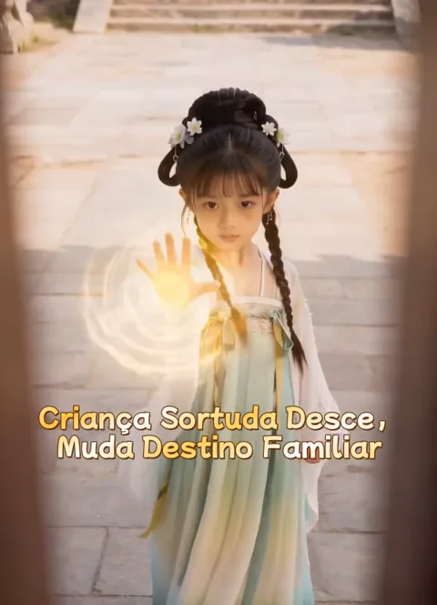 Pôster de Criança Sortuda Desce, Muda Destino Familiar