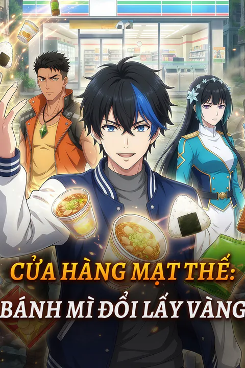 Poster Cửa Hàng Mạt Thế: Bánh Mì Đổi Lấy Vàng