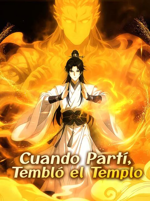 Póster de Cuando Partí, Tembló el Templo