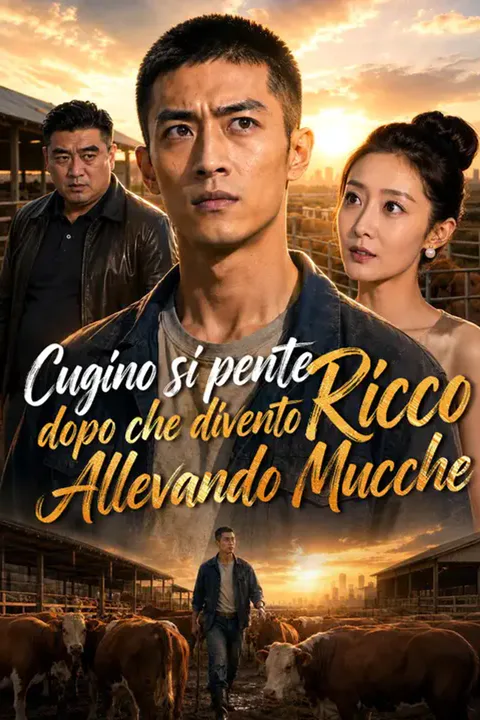 Locandina di Cugino si pente dopo che divento ricco allevando mucche