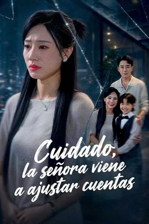 Póster de Cuidado, la señora viene a ajustar cuentas