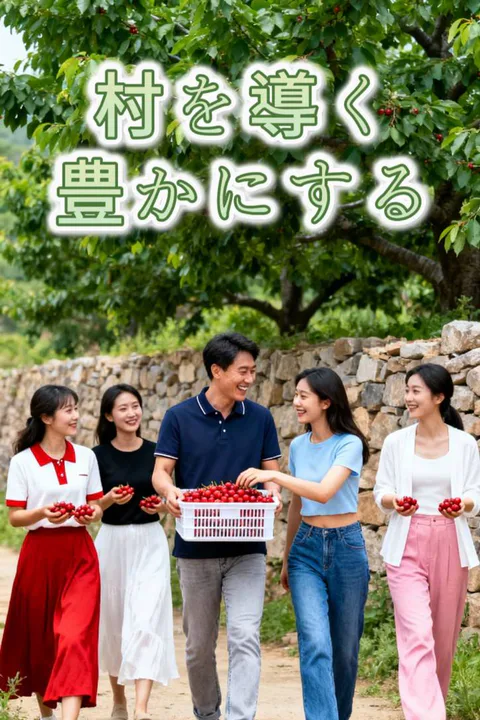 村を導く豊かにするのポスター