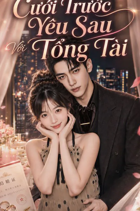 Poster Cưới Trước Yêu Sau Với Tổng Tài