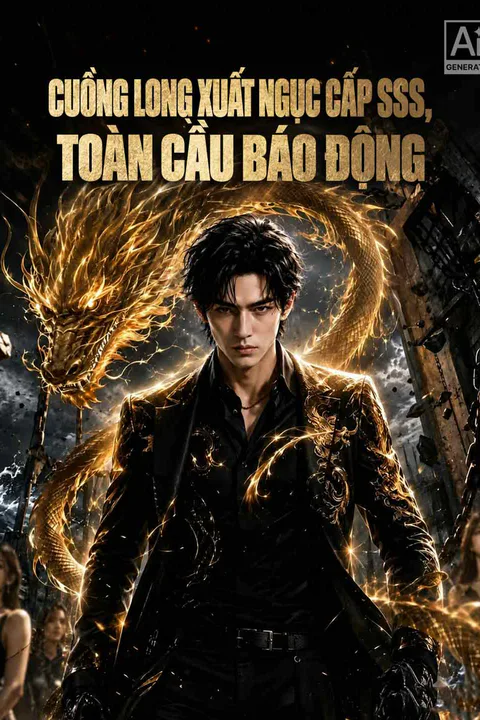 Poster Cuồng Long xuất ngục cấp SSS, toàn cầu báo động