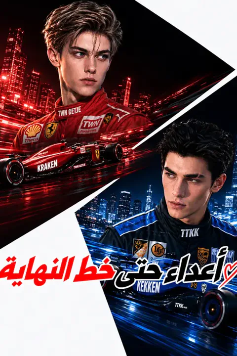 ملصق أعداء حتى خط النهاية