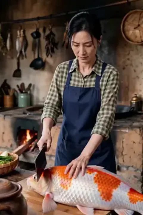 ملصق إعادة الأسماك إلى البحر