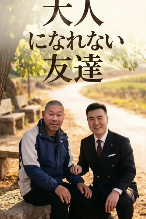 大人になれない友達のポスター