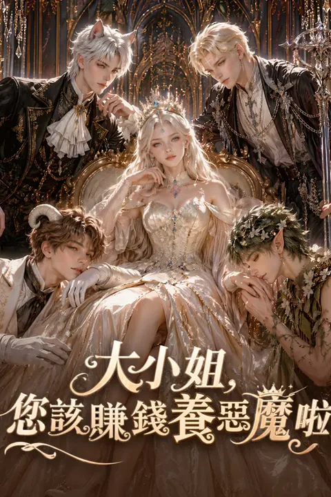 《大小姐，您該賺錢養惡魔啦》海報