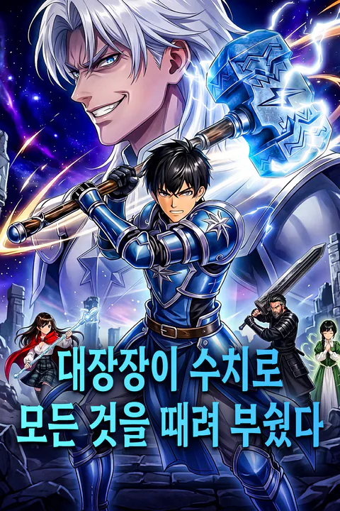 대장장이 수치로 모든 것을 때려 부쉈다 포스터