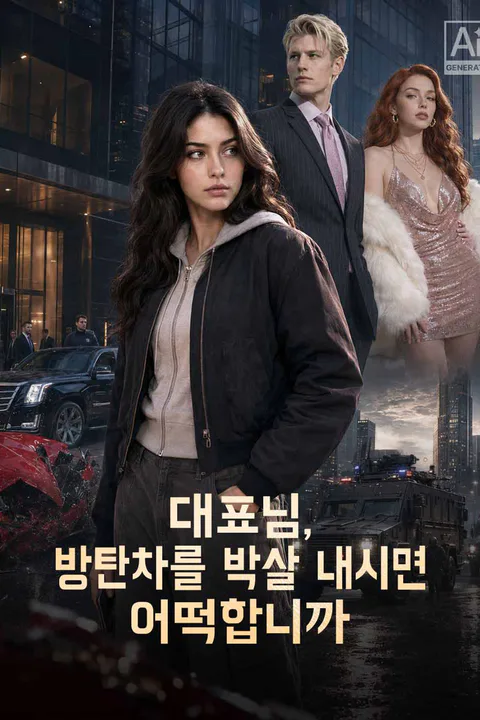 대표님, 방탄차를 박살 내시면 어떡합니까 포스터