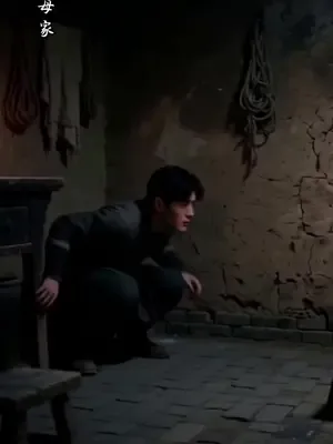 Dağdaki çiftçinin tanrı horozu afişi