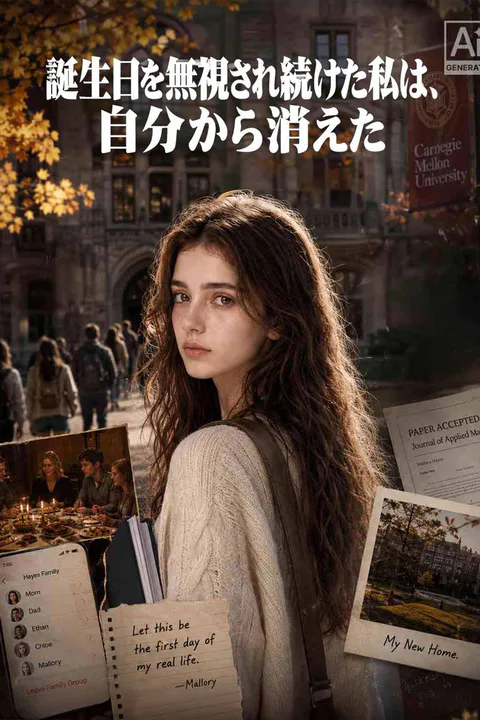 誕生日を無視され続けた私は、自分から消えたのポスター