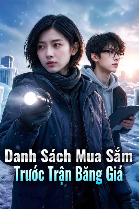 Poster Danh Sách Mua Sắm Trước Trận Băng Giá