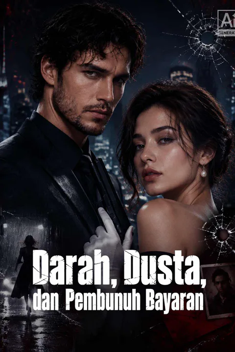 Poster Darah, Dusta, dan Pembunuh Bayaran